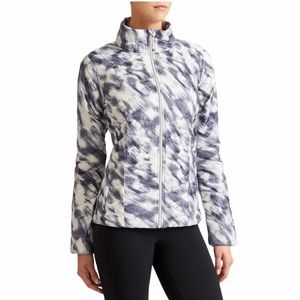 Athleta Gray Cloud Down Altitude Puffer Jacket